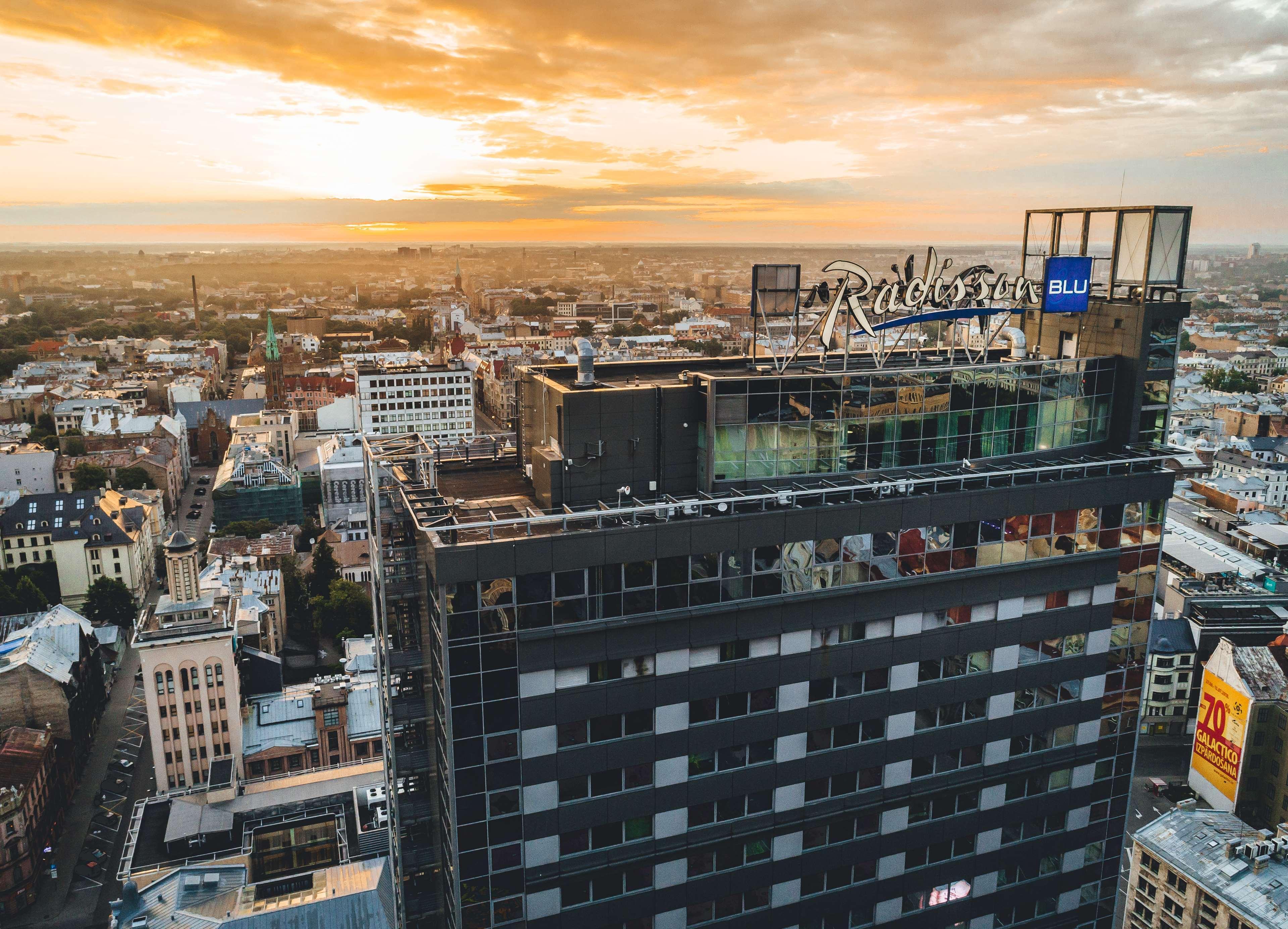 Radisson Blu Latvija Conference & Spa Hotel, รีกา ภายนอก รูปภาพ
